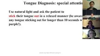 Tongue Reading Diagnosis by Meridian Palpation Differentiation