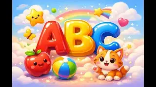 ABC Alphabet Song | Learn A to Z with Fun 3D Animation