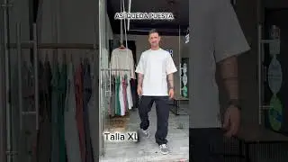 Me prob&eacute; todas las tallas de oversize y as&iacute; quedan.