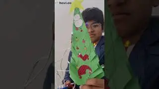 Easy Christmas tree made using Havi Elements - DIY Smart Lighting Kit | LED projects