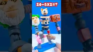 Reverse Play: Making TRANSFORM ROBOT Brr Brr Patapim, Capuccino Assassino... #italianbrainrot #clay