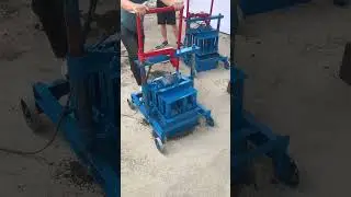 small manual movable #cement concrete block making machine for 6 inch construction blocks #building