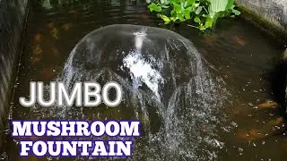 HOW TO MAKE MUSHROOM FOUNTAIN FROM PVC # 3 MEMBUAT AIR MANCUR JAMUR JUMBO #3 DARI PVC