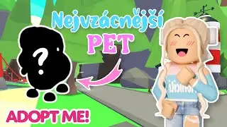 Jak&yacute; je NEJVZ&Aacute;CNĚJ&Scaron;&Iacute; PET v Adopt Me! | ROBLOX Adopt Me!