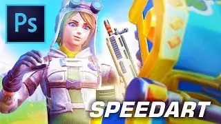 Making 3D Creative Destruction Thumbnails Speedart - CC_GUMBALL