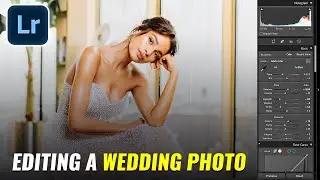 Editing a wedding photo with Adobe Lightroom + Presets