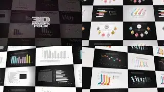 3D Infographics Set 4 After Effects Template Videohive 28474461