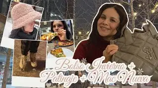 Qué Llevo en mi BOLSO INVIERNO I Patinando Sobre Hielo I Unboxing mi Mac Nueva I VLOG de Invierno.