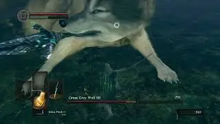 Dark Souls: Remastered - Great Grey Wolf Sif Perfect (Solo, No Consumables, No Magic)