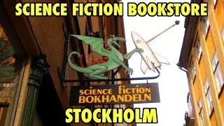GEEK STORES: Science Fiction Bookstore in Stockholm | Vlog 15