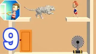 Pin Rescue - Gameplay Walkthrough Part 9 Levels 351-400 (iOS, Android)