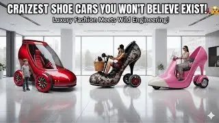 ASMR Shoes Crushing Car 🚗👟 | Satisfying Shoe ASMR | Relaxing Sounds | Oddly Satisfying