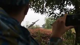 S-75 SAM Launch Vietnam