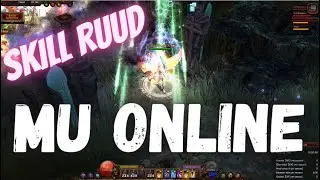 TODOS los SKILL RUUD de ELF Agilidad y Energía - Mu Online ⚔️  ACTUALIZADO Gameplay 2023