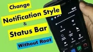 Change notification panel of any android device ( no need of root)