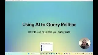How to use AI in Rollbar to query data using RQL