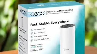 TP-Link Deco M4 Mash Router, Unboxing video ￼