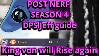 How to DPS Jeff Marvel Rivals POST NERF