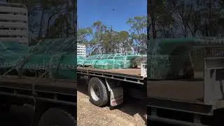 Steel Works Delivery. Site Upgrade 4g and 5g. #siteupgrade #steelworks #headframe #Hframe #facemount