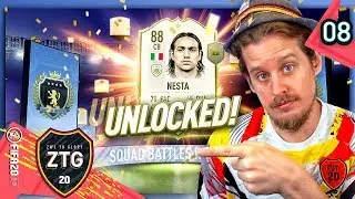 WE UNLOCKED ICON NESTA + ELITE SQUAD BATTLES REWARDS! ZWE TO GLORY #8 FIFA 20 Ultimate Team