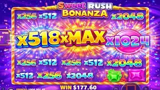 SWEET RUSH BONANZA 💥 INSANE MULTIPLIER MAX WIN!