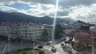 Traffic view in Ohrid central area