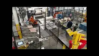 Automated Core Installation and Taping / Automated Roll Palletizing