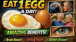 Eat 1 Egg Every Day & Watch What Happens to Your Brain, Heart, Eyes, and Muscles| Senior care guide.