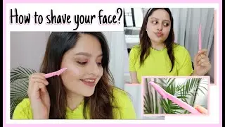 How I SHAVE my Face&bull; DEMO and FAQ's&bull; Instant Soft Skin!