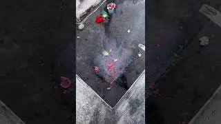 Dropping Watermelon from the Roof ASMR #ASMR #Satisfying #WatermelonDrop #RoofDrop #CrashTest