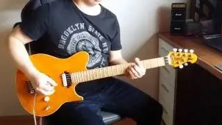 Music Man Axis Super Sport vs. Sterling AX40 with Gibson Burstbucker #2 & #3