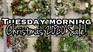TUESDAY MORNING CHRISTMAS DECOR 2020 &bull; SHOP WITH ME &bull; SALE