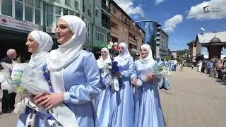 Rozaje: Svečani defile maturanata i maturantica Medrese 