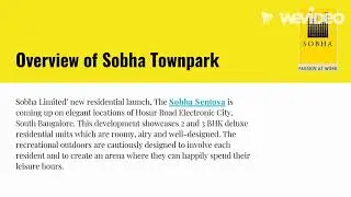 Sobha Sentosa