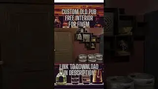 GTA 5 | Old Pub | MLO Interior Free #fivem #gta5 #gta5rp #mlo