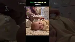 BABY Funny REACTION Moments #fyp #viral