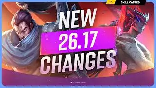ALL NEW CHANGES for PATCH 26.17 - League of Legends