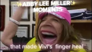 Abby Lee Miller Moments- that made Vivi&rsquo;s finger heal #dancemoms #abbylee #dance #abbyleemiller