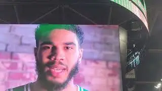 Boston Celtics 2022 Playoff Intro Let's Go Celtics Chant