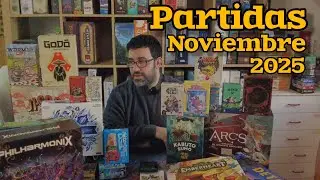 Juegos de mesa jugados en Noviembre de 2025 - Opinión 