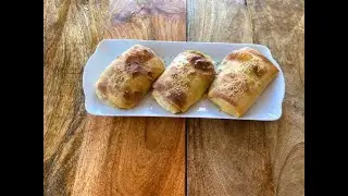 Msemen rellenos de carne picada y verduras. Super faciles y ricos, perfectos para congelar