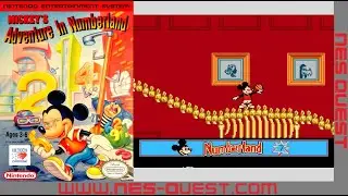 0788: Mickey&acute;s Adventure In Numberland - NES Quest: Playing EVERY Nintendo NES Game!