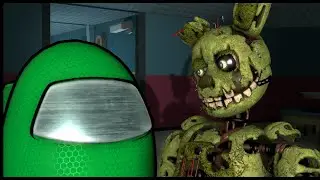 [SFM/FNAF] Springtrap in Among Us #vaportrynottolaugh