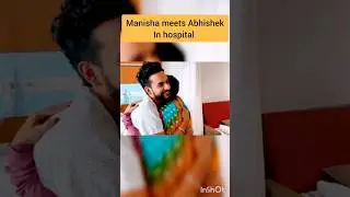 Cute moment of Manisha and Abhishek ❤️❤️ #abhishek #manisharani #abhisha