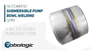 Automatic Submersible pump Bowl welding SPM | impeller bowl welding SPM | Robologic India