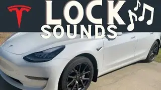 new tesla lock sound