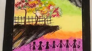 save nature use nature drawing for kids