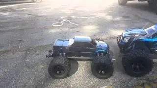 Emaxx vs Xmaxx size comparison