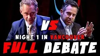 Jordan Peterson and Sam Harris DEBATE | Night 1 in Vancouver