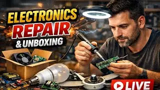 🔴Live Electronics Repair Workshop 🔧 | Old LED Light Repair & Gadgets Fixing